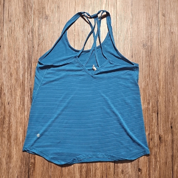 Women's Champion Teal Strappy Tank Top Small - Picture 1 of 4
